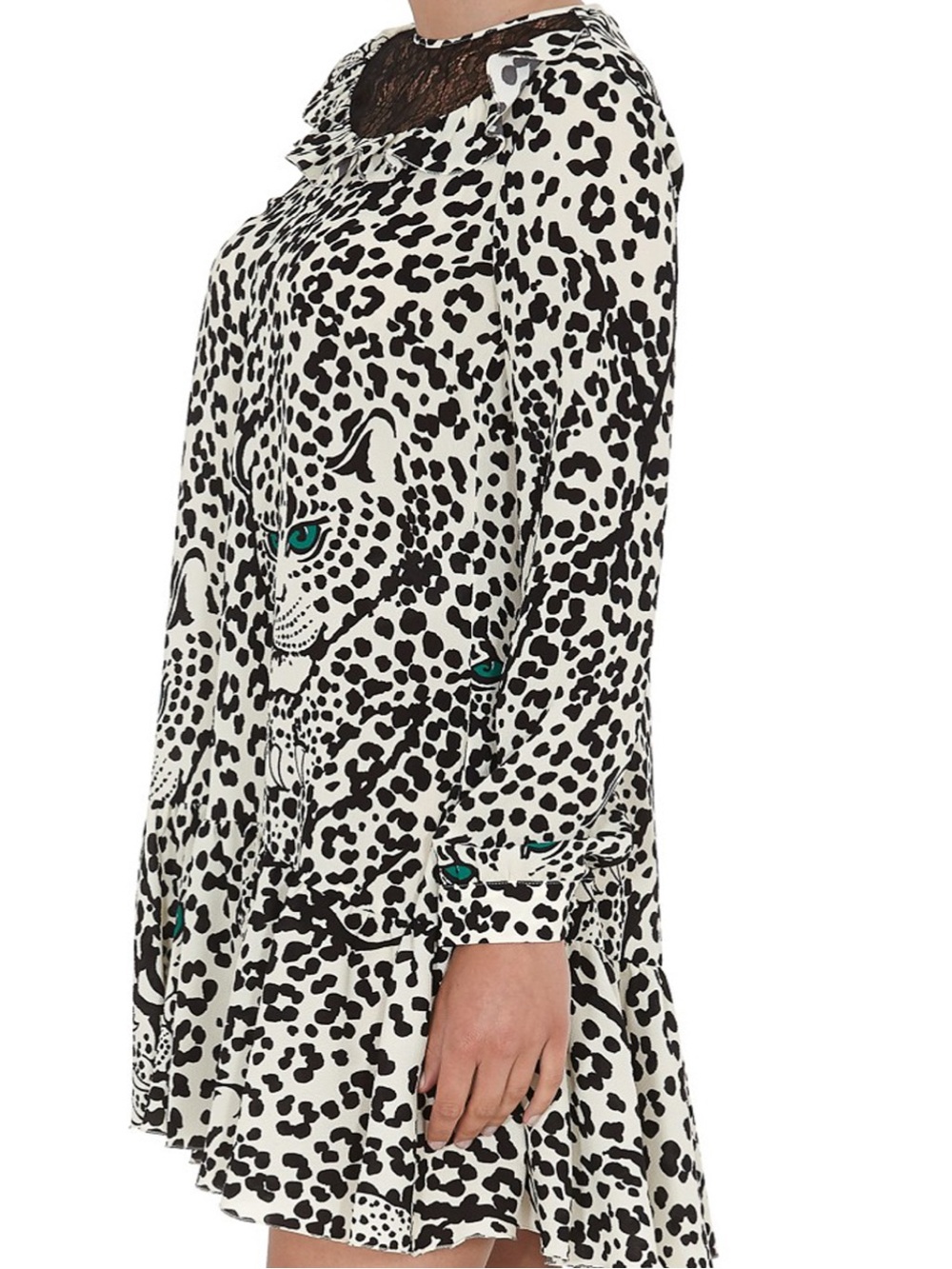 RED Valentino Leo Panther Dress